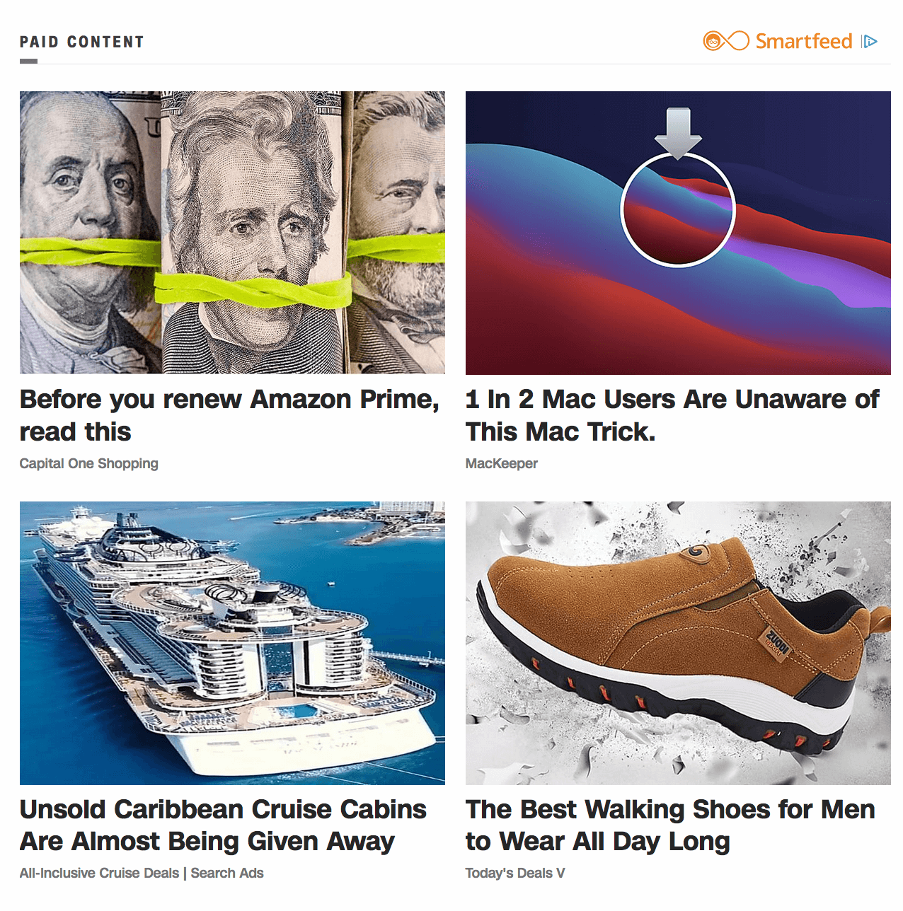 Example of promotional content