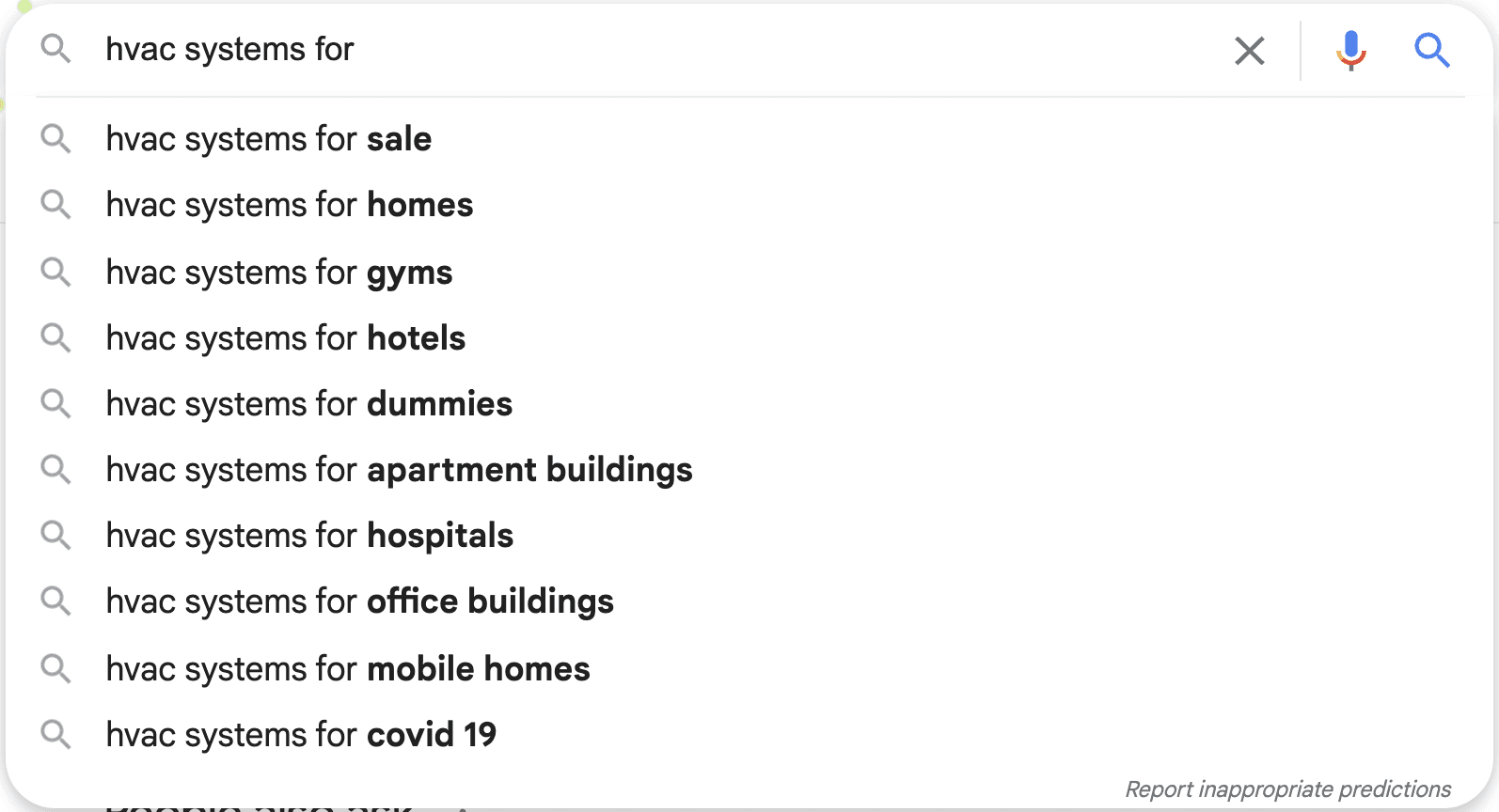 Using Google Autocomplete for keyword research