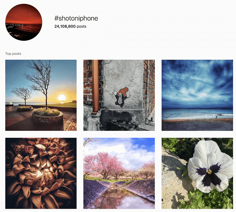 Apple's Shot on iPhone social media campaign