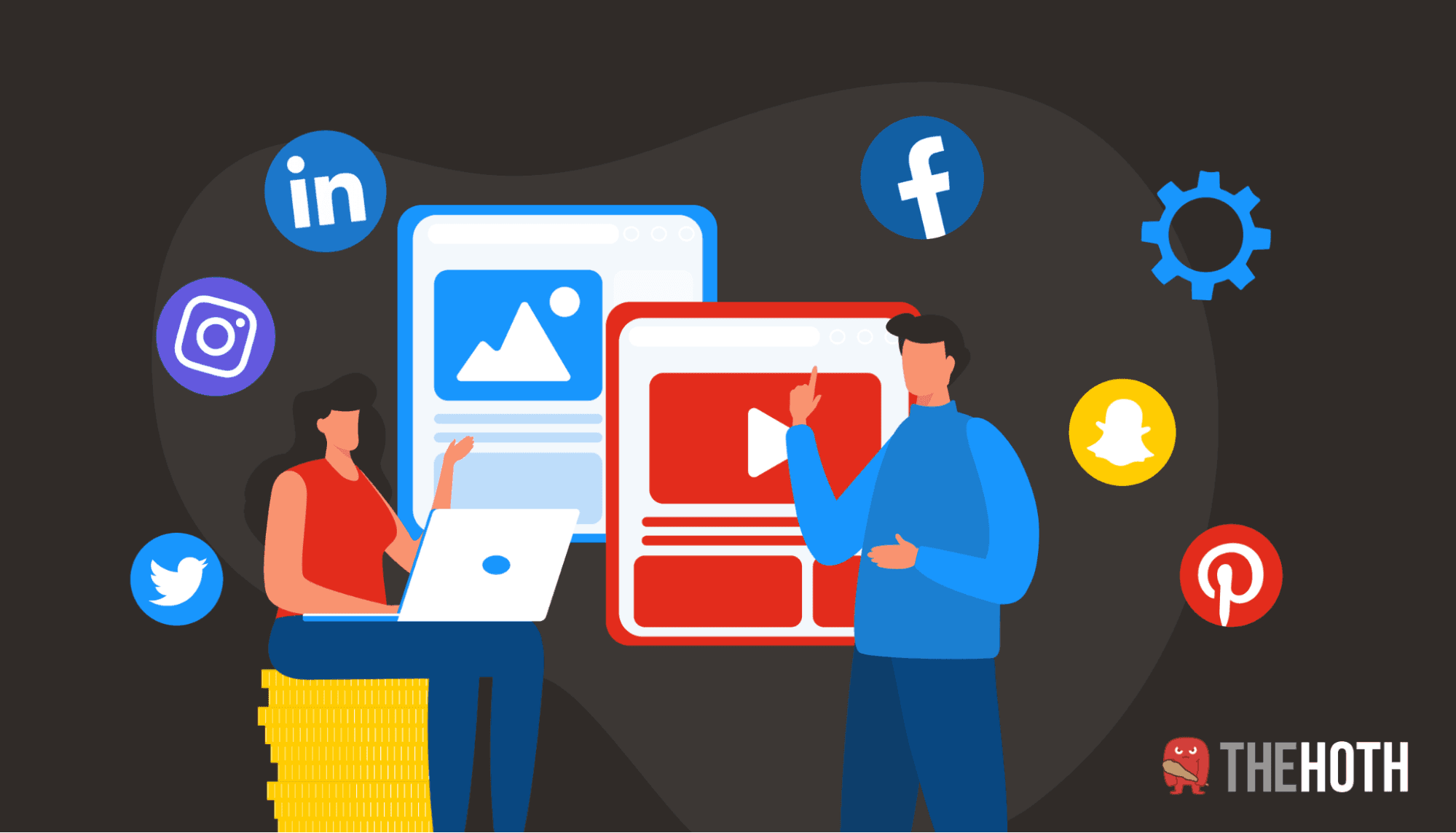 Popular social media marketing channels