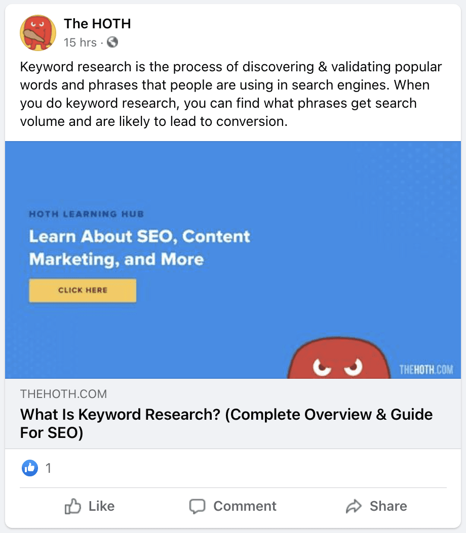 The ultimate guide to keyword research