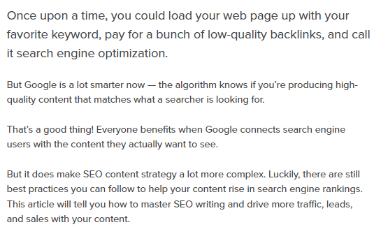create a hook in your blog outline