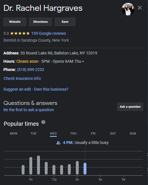Update business details with Google Business Profile