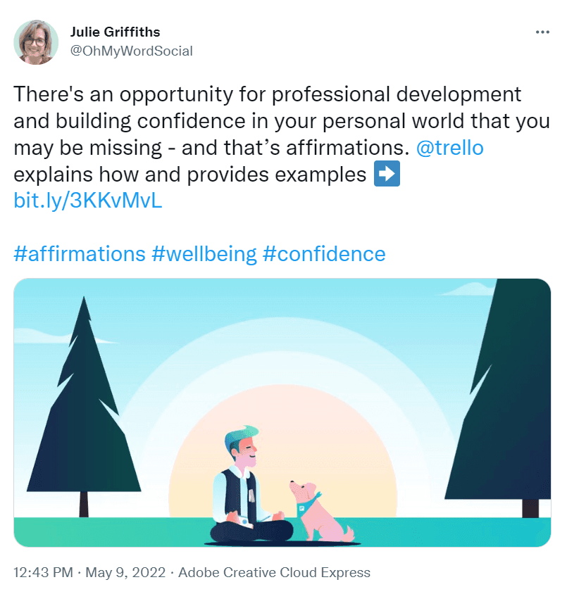 Inspiring curated content