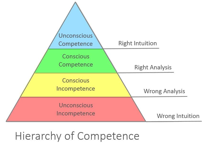 Infographic on the Hierarchy of Competence