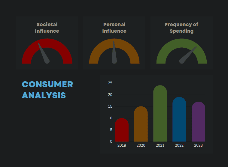 Infographic on consumer analysis