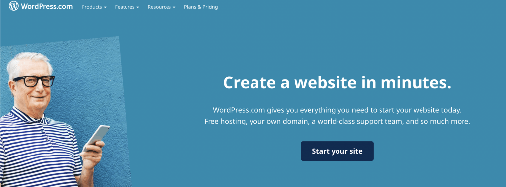 Image of WordPress Homepage banner