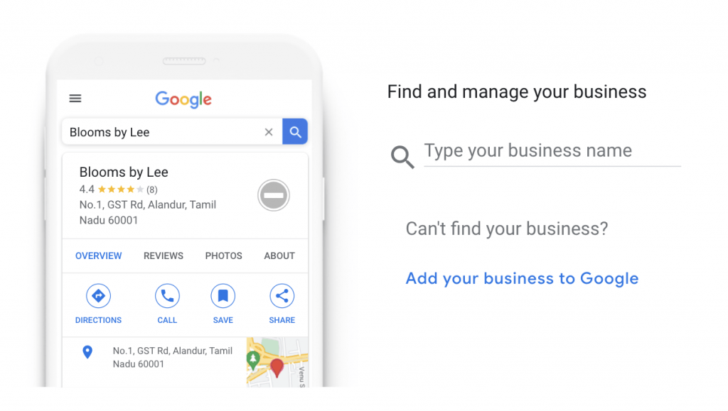 Image of Google Business Profile Manager Page