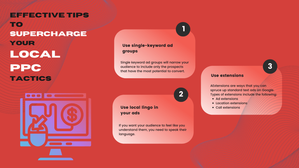 Infographic on Tips to Supercharge Your Local PPC Tactics