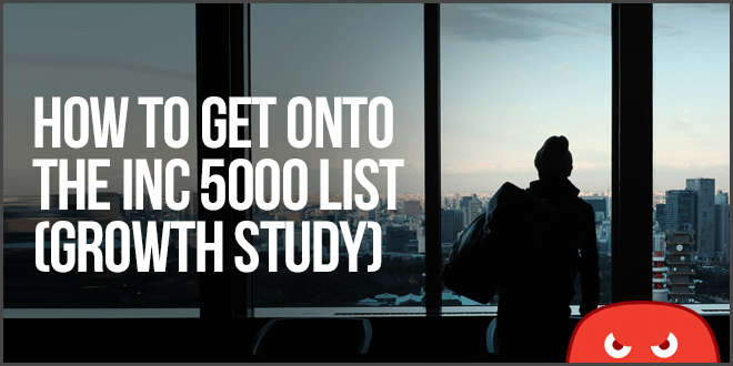 how to get on the inc 5000 list
