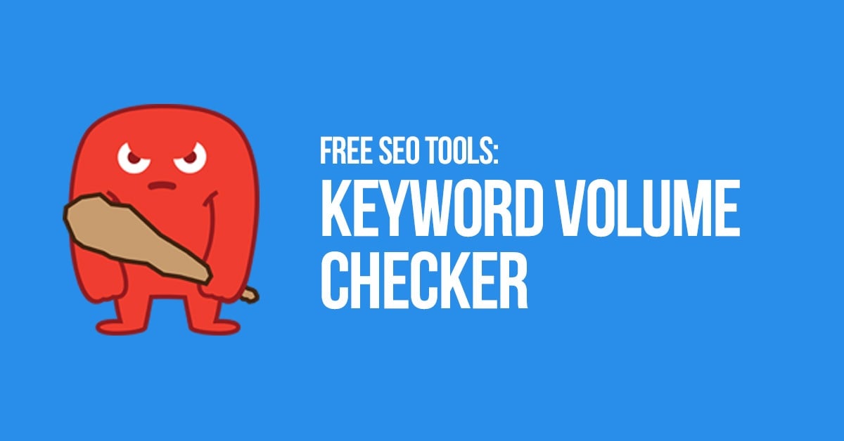 Free Keyword Volume Checker Tool Bulk Seo Stats