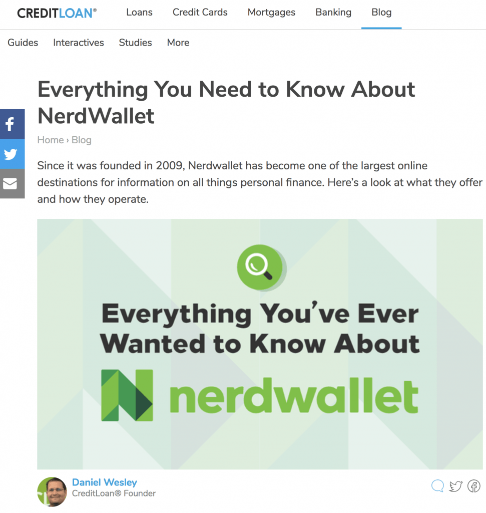 Everything About Nerdwallet