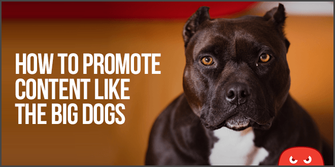 Promote Content Like The Big Dogs