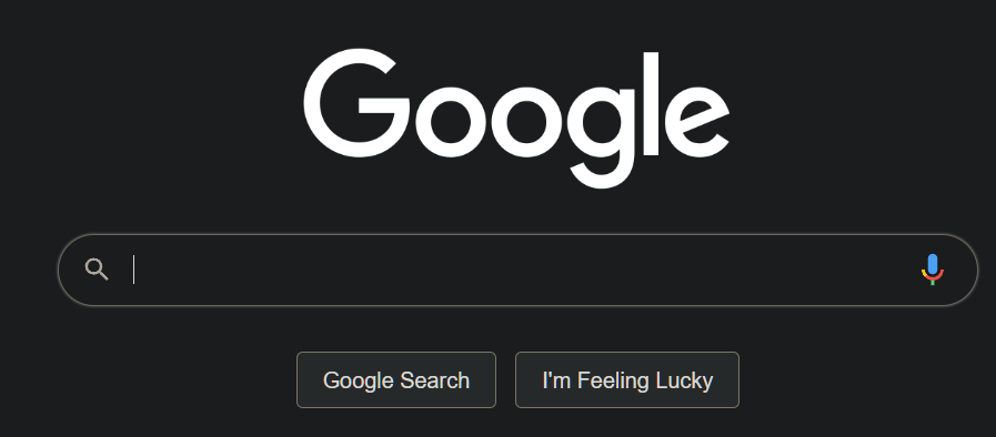 Image of Google Search Bar