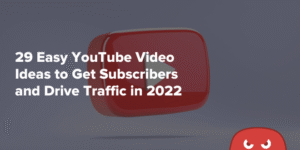 YouTube Video Ideas Featured Image