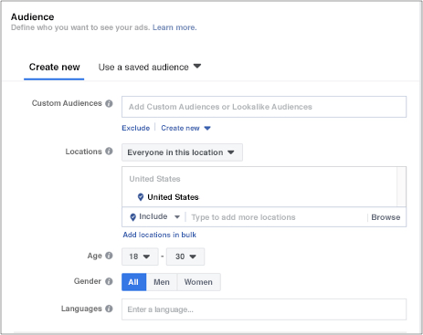 Facebook Ads makes it easy to create social media ads