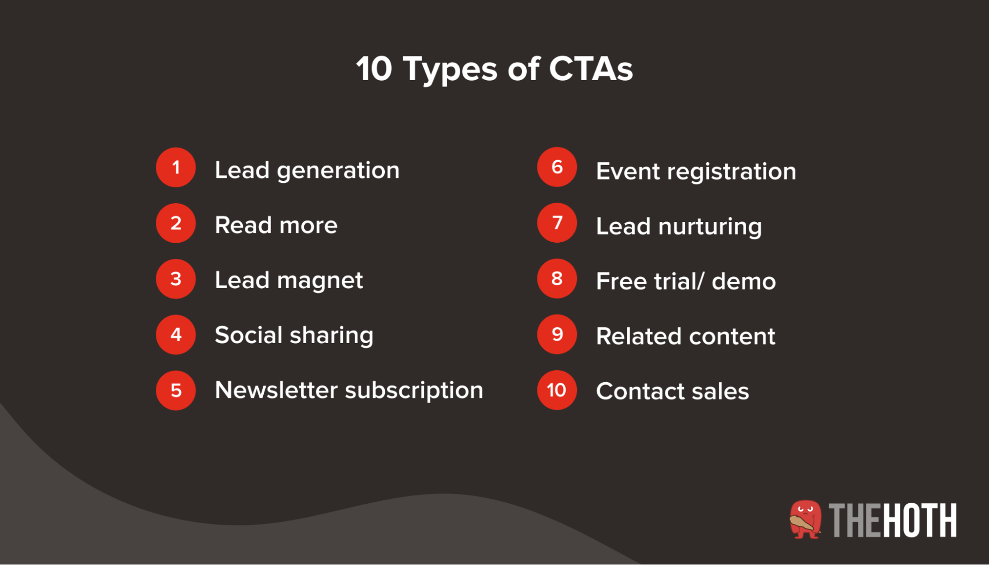 The 10 essential types of CTAs
