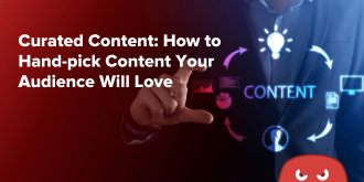 Picking curated content specific for your audience