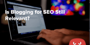 Image of Man Blogging