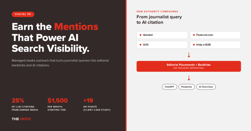 What Is HOTH Digital PR? Earn Media Mentions That Power SEO and AI Search