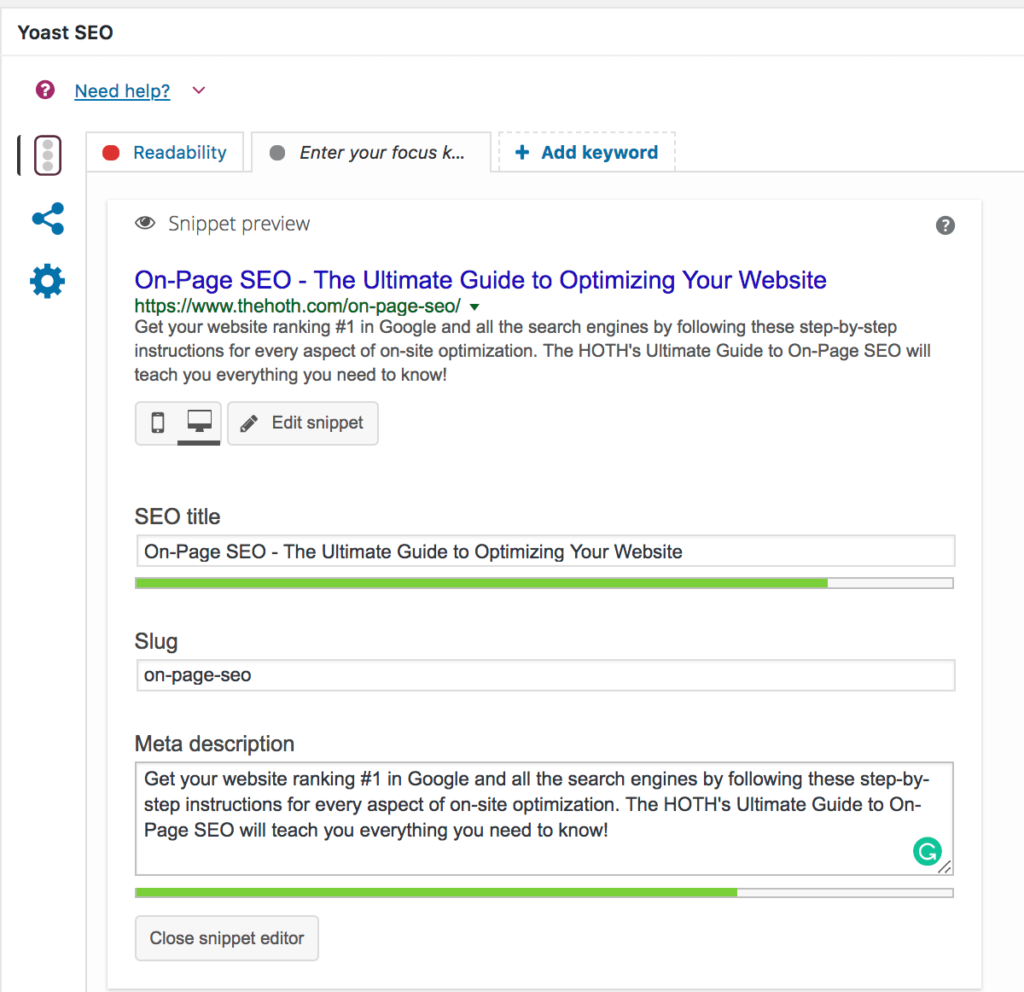 onpage yoast plugin wordpress